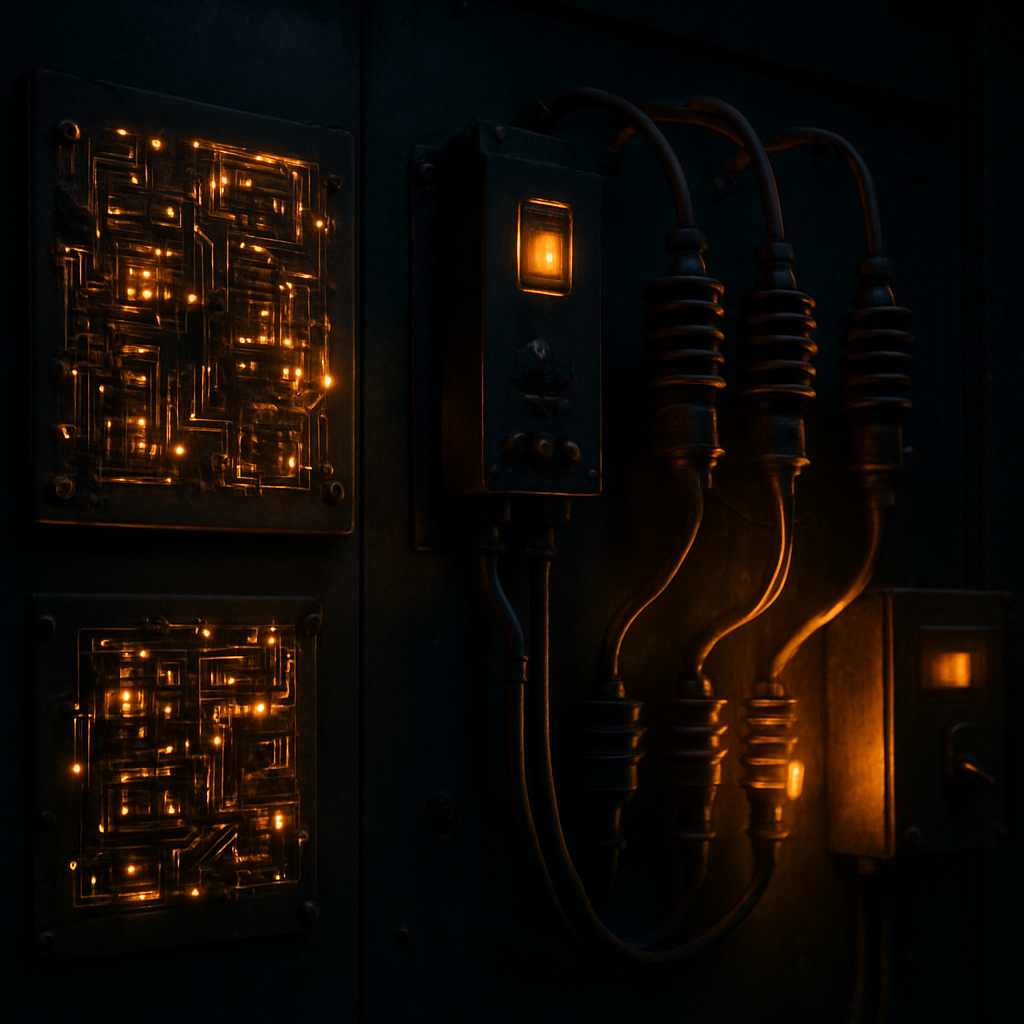 Panel eléctrico industrial